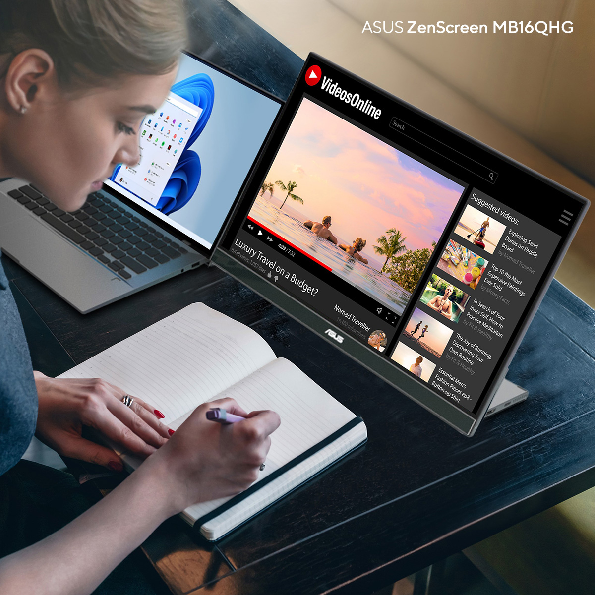 ASUSUSA's tweet photo. 🧘🏼#FindYourZenWithASUS anywhere and everywhere.
With the #ASUS #ZenScreen #PortableMonitor, get more done with less effort. Its slim & lightweight feature makes it the perfect #portable🖥️on-the-go!
Join our #Giveaway & boost your productivity: https://t.co/ND6BB4S3dp https://t.co/FEnooYns7A