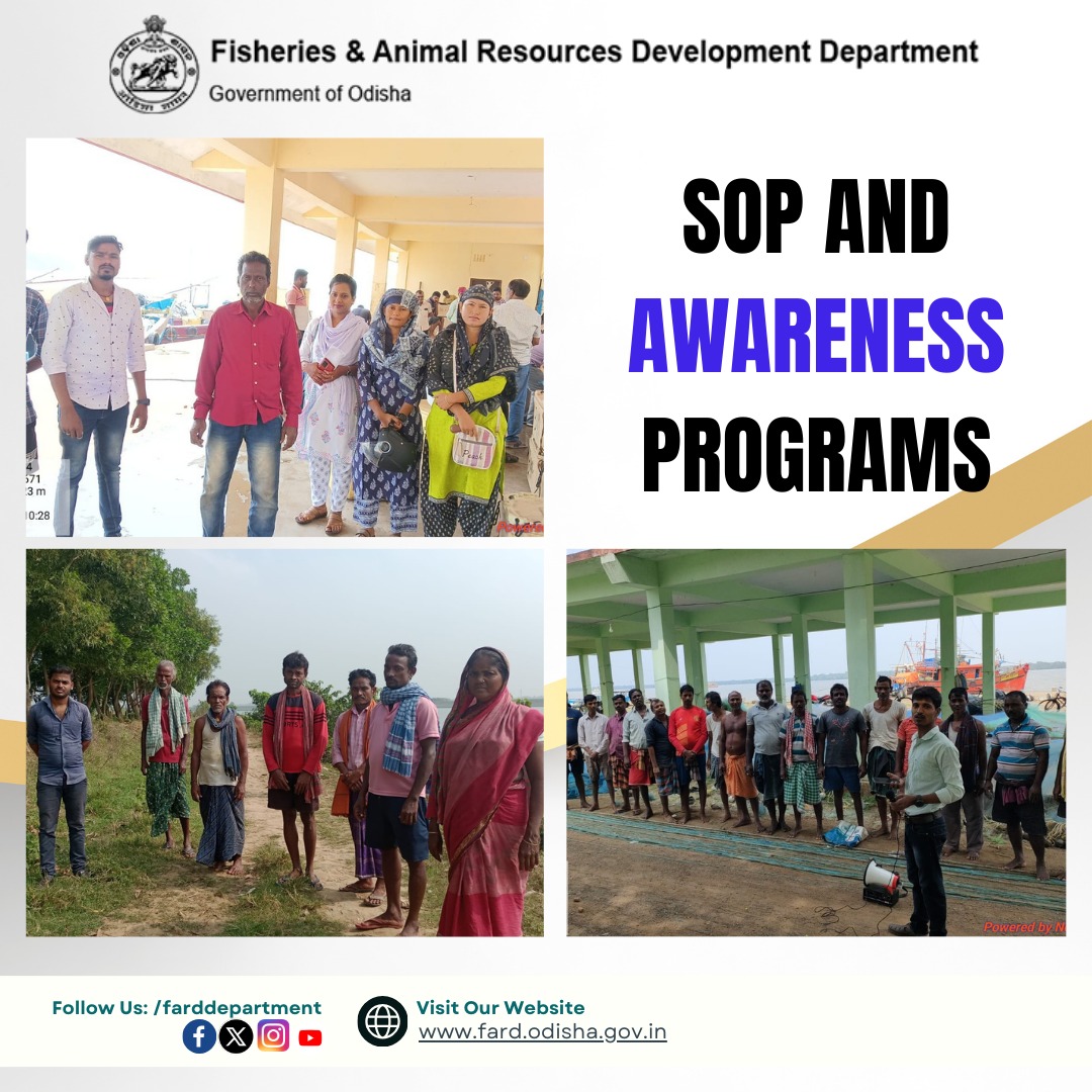 SOP and awareness on fishing ban from 1st Nov’23  to 31st May’24 for #TurtleConservation along the #OdishaCoast, covering Devi River, Rushikulya River, Dhamara River mouth area in kendrapara, Jagatsinghpur, Puri, Ganjam and Bhadrak districts saving life and livelihood 🐢