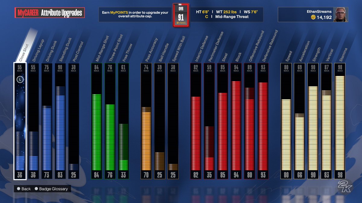 Zxvien's tweet photo. 91 #PS5Share, #NBA2K24 https://t.co/2gkJJE5o0u