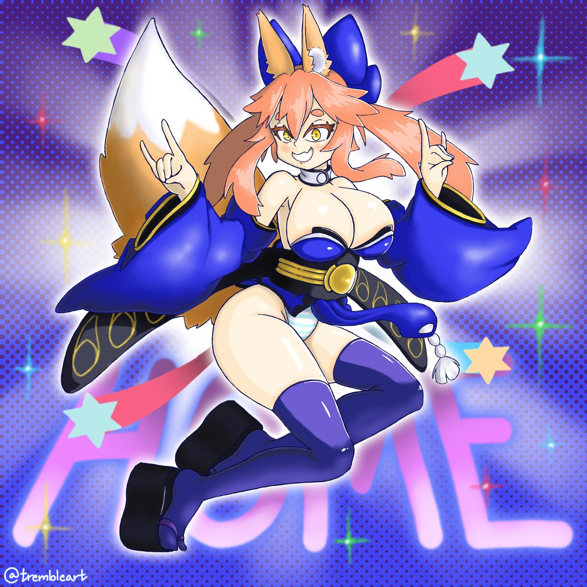 TREMBLETOBER FINALE: 'HOME'

Tamamo-no-Mae — #FateExtra

After an entire month of avoiding her for the sake of this very moment, painting Tamamo again—even better than before—felt more comfortable than I remember. In the end, it was all for her. ☺️ #FGO #inktober2023day31
