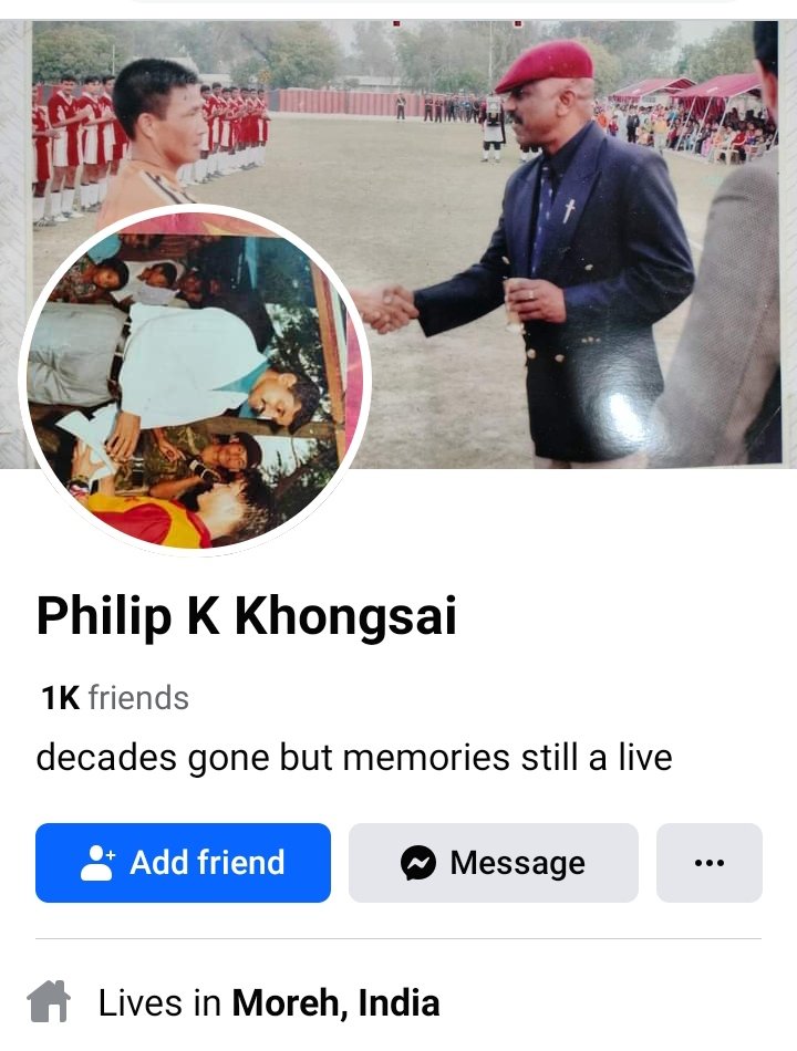 virbhadrayumnam's tweet photo. MPS Officer Ch Anand  
SDPO Moreh , Chingtham Anand killed by Philip K Khongsai #KukiNarcoTerrorists #Kuki_ZoDrugCommunity #SaveManipurSaveIndia  @ndtv @narendramodi @AmitShah https://t.co/VGtGcYjlyl