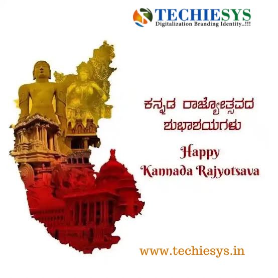 TechiesysIT's tweet photo. #happykannadarajyotsava #kannadarajyotsava💛❤ 
ನಾಡಿನ ಹಾಗೂ ಜಗತ್ತಿನೆಲ್ಲೆಡೆ ನೆಲೆಸಿರುವ ಸಮಸ್ತ ಕನ್ನಡ ಬಂಧುಗಳಿಗೆ 68ನೇ  ರಾಜ್ಯೋತ್ಸವದ ಹಾರ್ದಿಕ ಶುಭಾಶಯಗಳು. 
#kannada #karnataka #karunadu #kannadaexplore #celebration #techiesys #webdesigner #webdevelopment #seo #digitalmarketing https://t.co/Qtnmp9QjLL