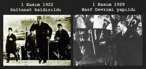 Mustafa38647756's tweet photo. 1 - 7 KasımTürk Harf Devrimi Haftası https://t.co/cOWKfCySul