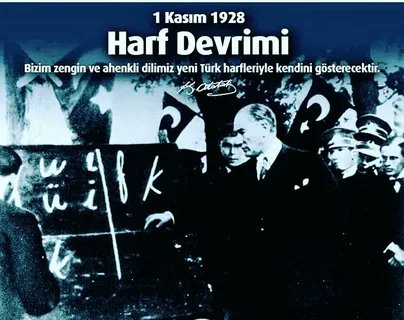 Mustafa38647756's tweet photo. 1 - 7 KasımTürk Harf Devrimi Haftası https://t.co/KIH9LMHWB2