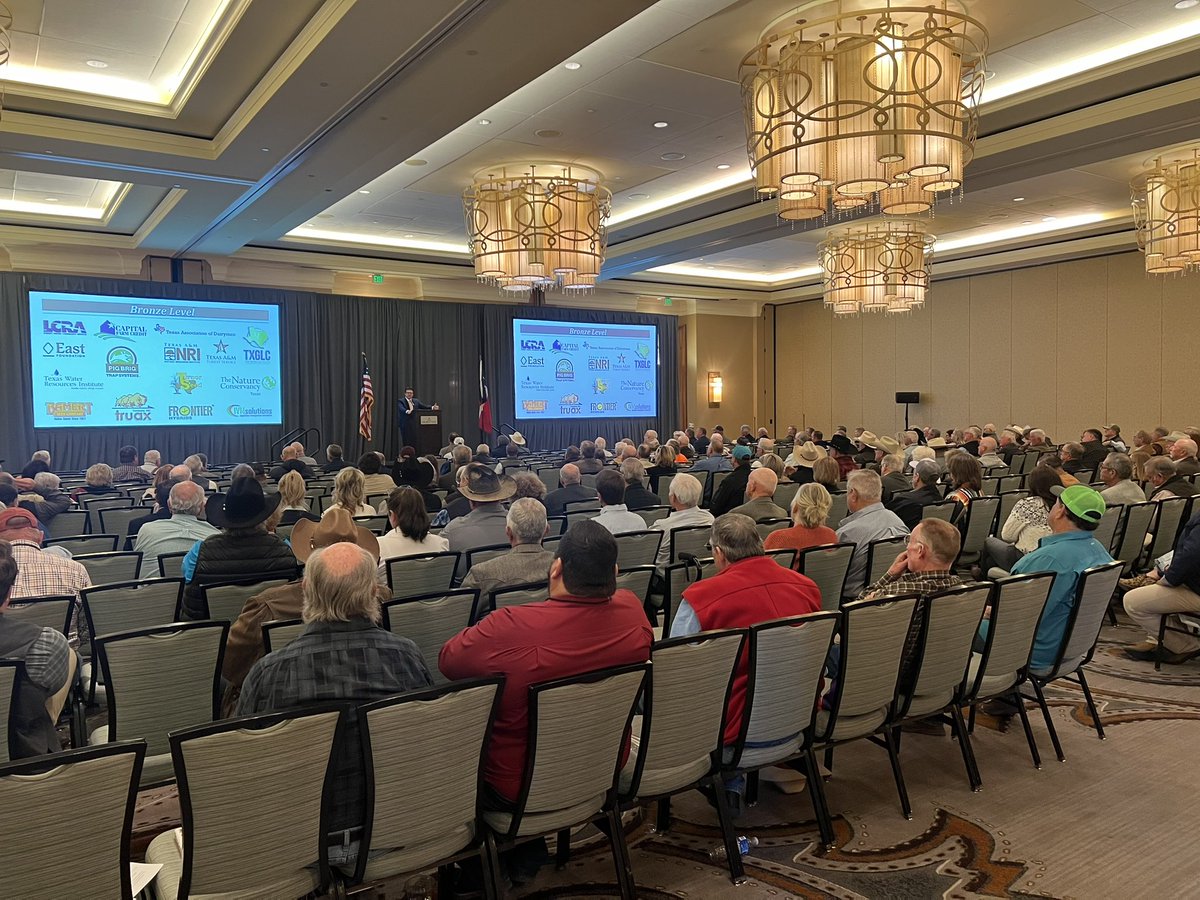 Thank you to the <a href="/TSSWCB/">TSSWCB</a> for inviting me to speak at their annual convention on the importance of Prop 1, <a href="/Right2FarmTX/">Right2Farm Texas</a>