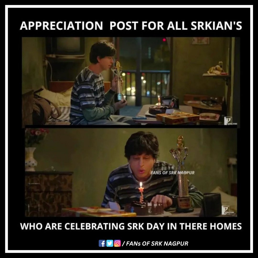 Fansofsrknagpur's tweet photo. The Day has arrived of the year....not less than a festival for all SRKians from all over the world.

#SRKDay #MANNATYATARA #ShahRukhKhan  #SRKians https://t.co/6UdoiJc3mZ