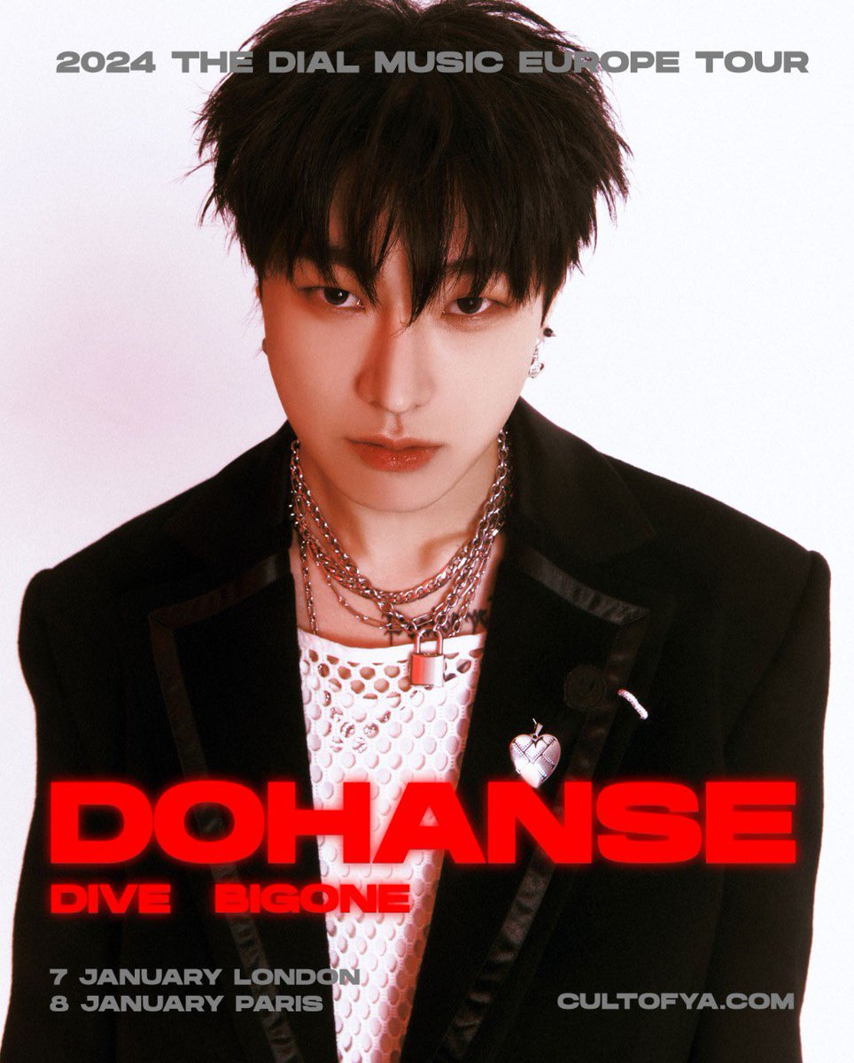 dive_fa's tweet photo. 🫀💥🫀💥🫀🫀
2024 THE DIAL MUSIC EUROPE TOUR
On sale now!

🇬🇧LONDON | 7, January
🇫🇷PARIS | 8, January

More info: https://t.co/73JVrfSHXW

#TheDialMusic #더다이얼뮤직 https://t.co/aTt1DXEpRu