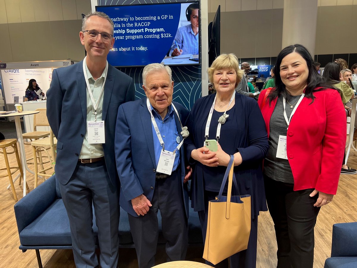 AMAQueensland (@ama_qld) on Twitter photo An absolute honour for <a href="/BoultonMaria/">Dr Maria Boulton</a> to talk to E/Prof John Murtagh AO, the man who literally wrote the book on how to be a GP, at #WONCA . With the equally accomplished Dr Jill Rosenblatt and Dr Jared Dart. An absolute honour for <a href="/BoultonMaria/">Dr Maria Boulton</a> to talk to E/Prof John Murtagh AO, the man who literally wrote the book on how to be a GP, at #WONCA . With the equally accomplished Dr Jill Rosenblatt and Dr Jared Dart.