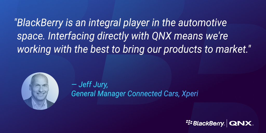 💬 #TestimonialTuesday - Read the full #SuccessStory to learn how @XperiOfficial's   <a href="/dts/">DTS</a> brand drives the future of infotainment with #BlackBerry QNX. 
blck.by/3tPh4R2