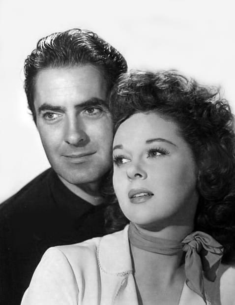 Lots of beauty here #TyronePower and #SusanHayward