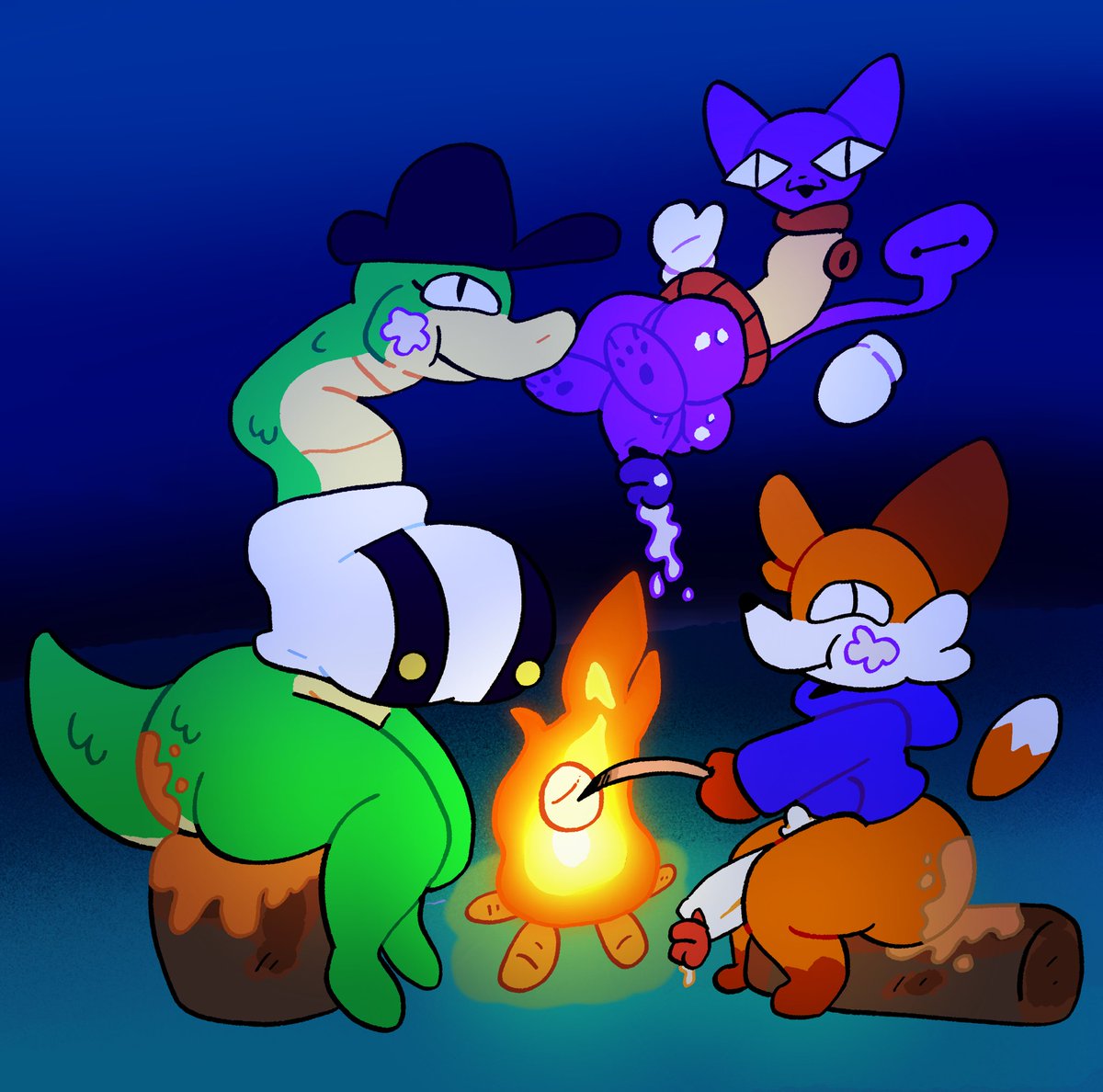 Mschaox6's tweet photo. Happy Halloween 🎃✨🎃🖤❗️ little gift for @superiorfoxda ^^👌✨ https://t.co/baEDET9tvB
