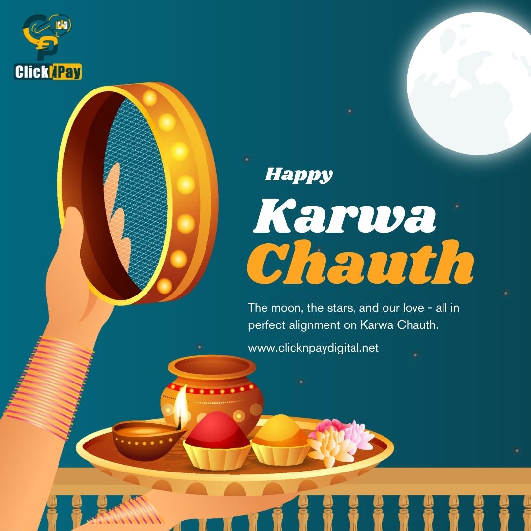 clicknpaydigit's tweet photo. "Celebrating the bond of love and togetherness on Karwa Chauth."
#karwachauth
#karwachauth2023
#karwachauthcelebration
#karwachauthfasting
#karwachauthmoonsighting
#FutureOfPayments"...@clicknpaydigital
.
..
.#digitalpayments #mobilepayments #clicknpaydigital #digitalwallet https://t.co/ts39UaXY3Y
