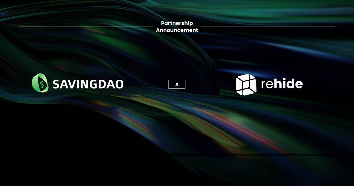 Savingdao's tweet photo. 🔒We're thrilled to announce our new partnership with #Rehide!

🙌@rehideIO is a zero-knowledge, non-custodial password manager lets you encrypt your confidential info using your #Web3 wallet. 

🔥Together, we're redefining Web3 security!🚀🚀🚀

#Crypto #Tokenization #RWA #IDO https://t.co/Ichqk8vUh3