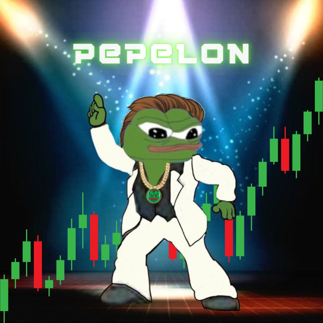 The market is starting to look very good and we are waiting for the right moment to start the big #PEPELON party

 Diamond hands will be rewarded.

 #Pepe + #Dogelon = #PEPELON