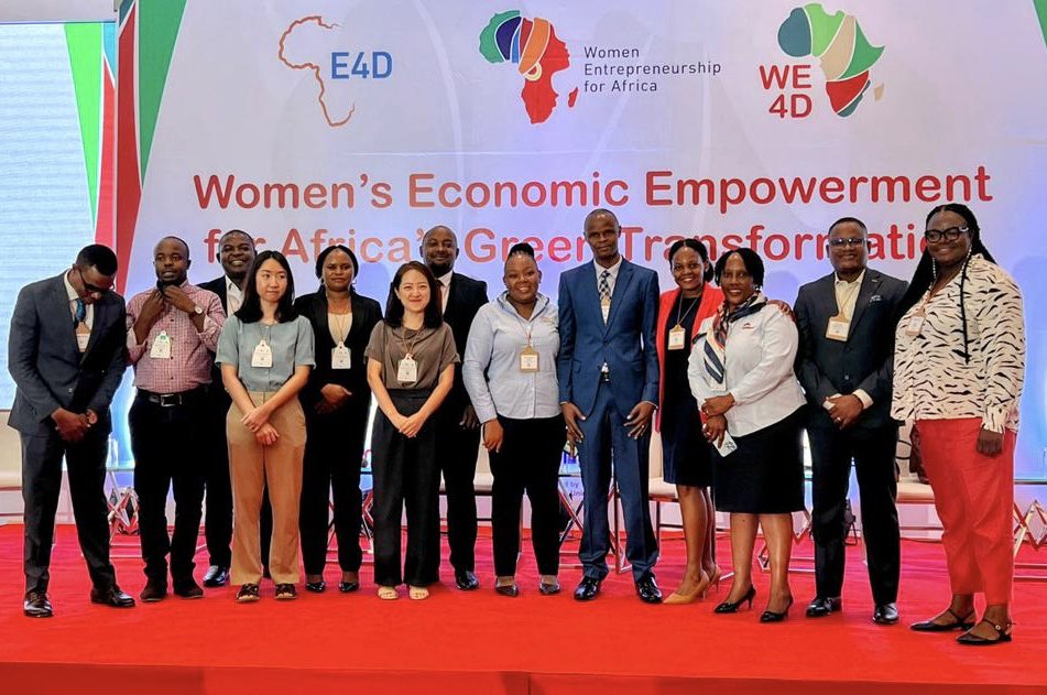 ATE represented by its Head of Policy, Research &amp; Advocacy,  is attending a Conference in Nairobi that is staging impactful interventions to propel women participation in green economic activities. The WE4D programme will be solely responsible for unlocking women's potential.