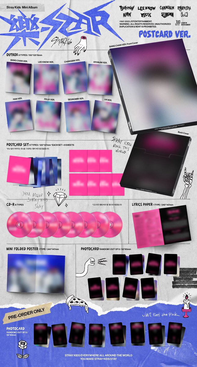 hyunsungcart's tweet photo. PH GO / WTS Stray Kids "樂-STAR" ROCK-STAR
[Standard/ Postcard/ Headliner, NEMO Ver.] #HSCPHGO 

PAWO Albums ‼️PAY WHEN ONHAND ‼️
Sealed Album Only (with Production POB)

Rock & Roll Ver [SET] - 980
Postcard/Headliner Ver - 410
NEMO Ver. - 300
OT8 Postcard Ver SET - 3,200

REMINDER: FULL Payment is required 5 DAYS upon receiving your SHIPMENT NOTICE via email once your order/s are already ONHAND.
— No payment = BOGUS BUYER 
— NORMAL ETA (Late Nov - Early Dec PH Add Arrival)

ORDER FORM: https://t.co/J6D6Knv0Eq