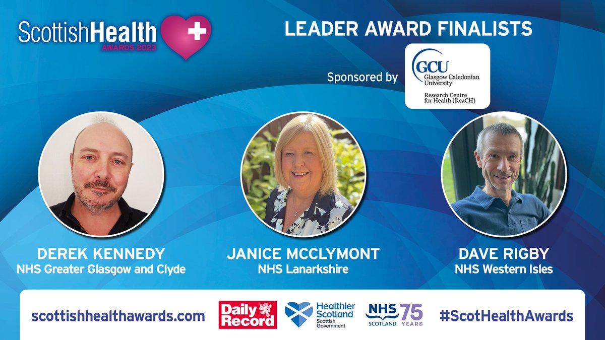 So proud of @JaniceMcCOT #OccupationalTherapist who has been nominated for two #ScotHealthAwards Leader of the Year and People's Choice. What an incredible achievement! @GcuOcc @GCUReach @NHSLanarkshire @NHSLOT @theRCOT @NESnmahp @Ahpscot @GCUOTS @alexmav75 @