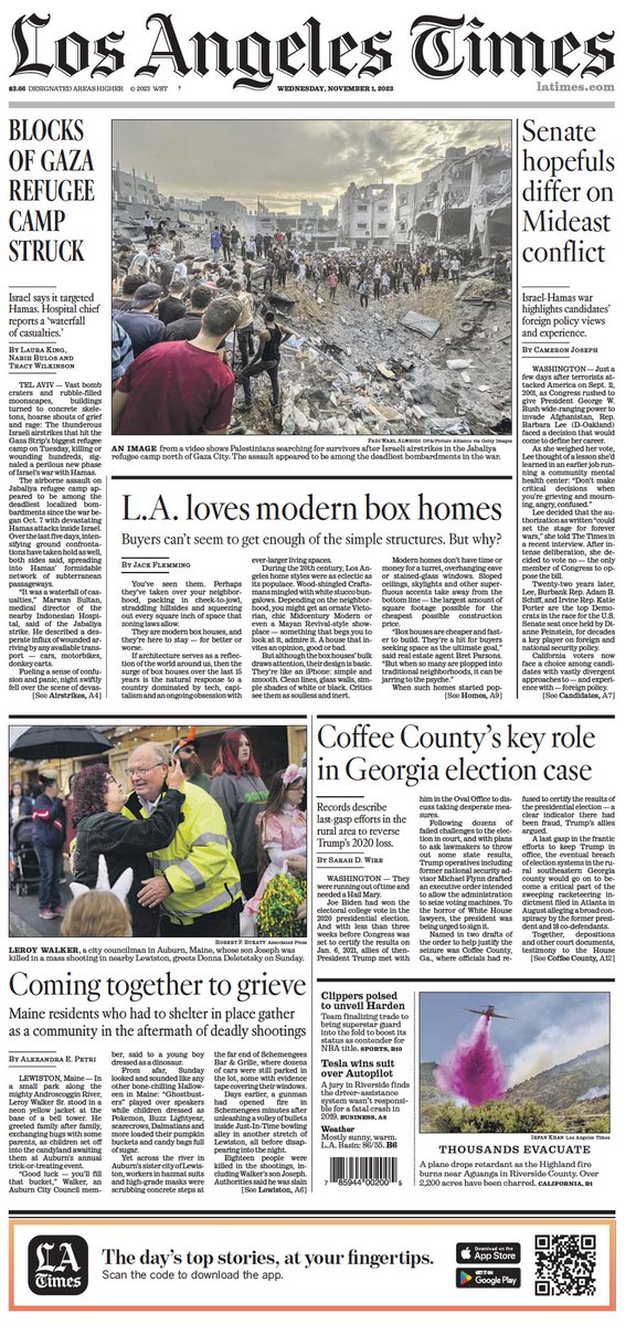 🇺🇸 L.A. Loves Modern Box Homes ▫Buyers can't seem to get enough of the simple structures. But why? ▫@jflem94 ▫is.gd/Ca7JG0 🇺🇸 #frontpagestoday #USA @latimes