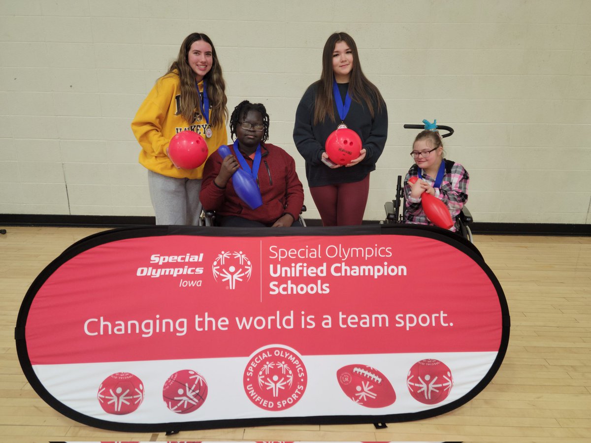 UHSPhysicalEd's tweet photo. Congratulations to our Special Olympic Unified teams for qualifying for state Bowling!
#PEOPELPE https://t.co/uFjTl0bcuy