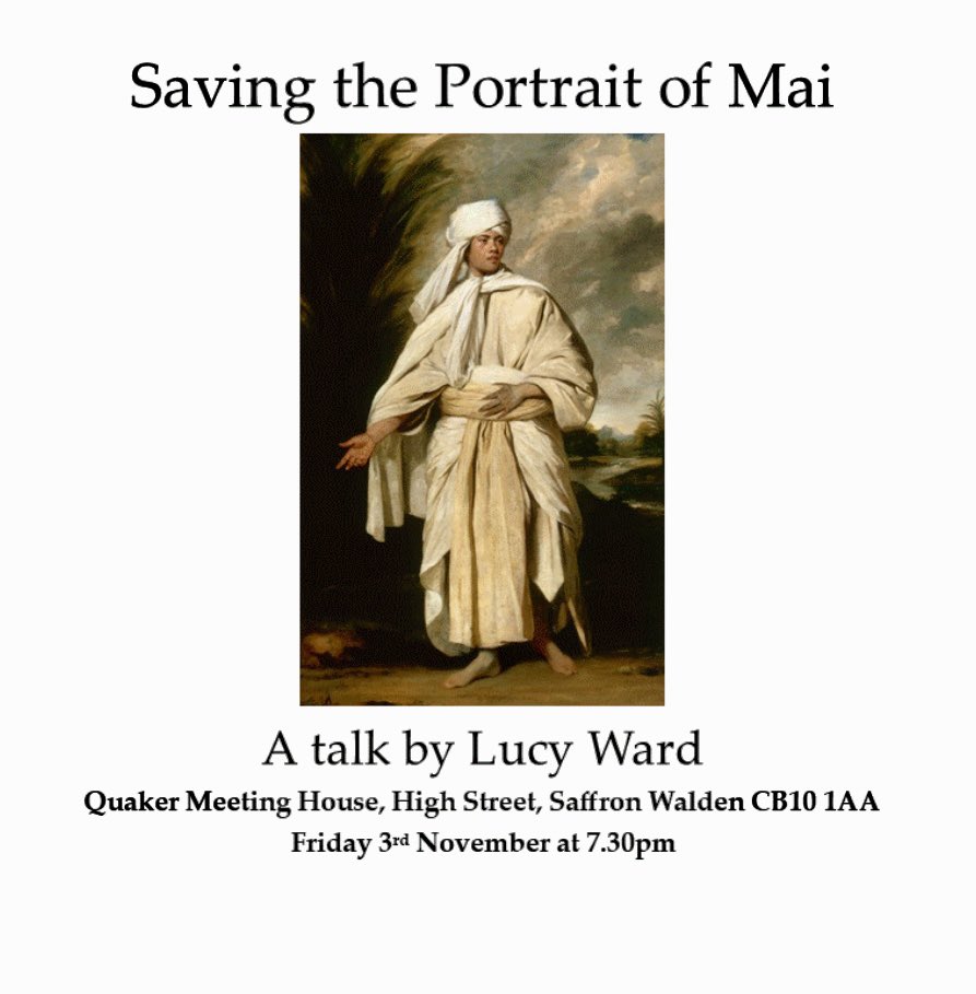 Join us this Friday at 7.30pm for the first in the @FryArtGallery winter lecture series: a compelling account by @lucymirandaward of the fight to keep this important work by Joshua Reynolds on public display. Tickets £6 on the door or via our website.