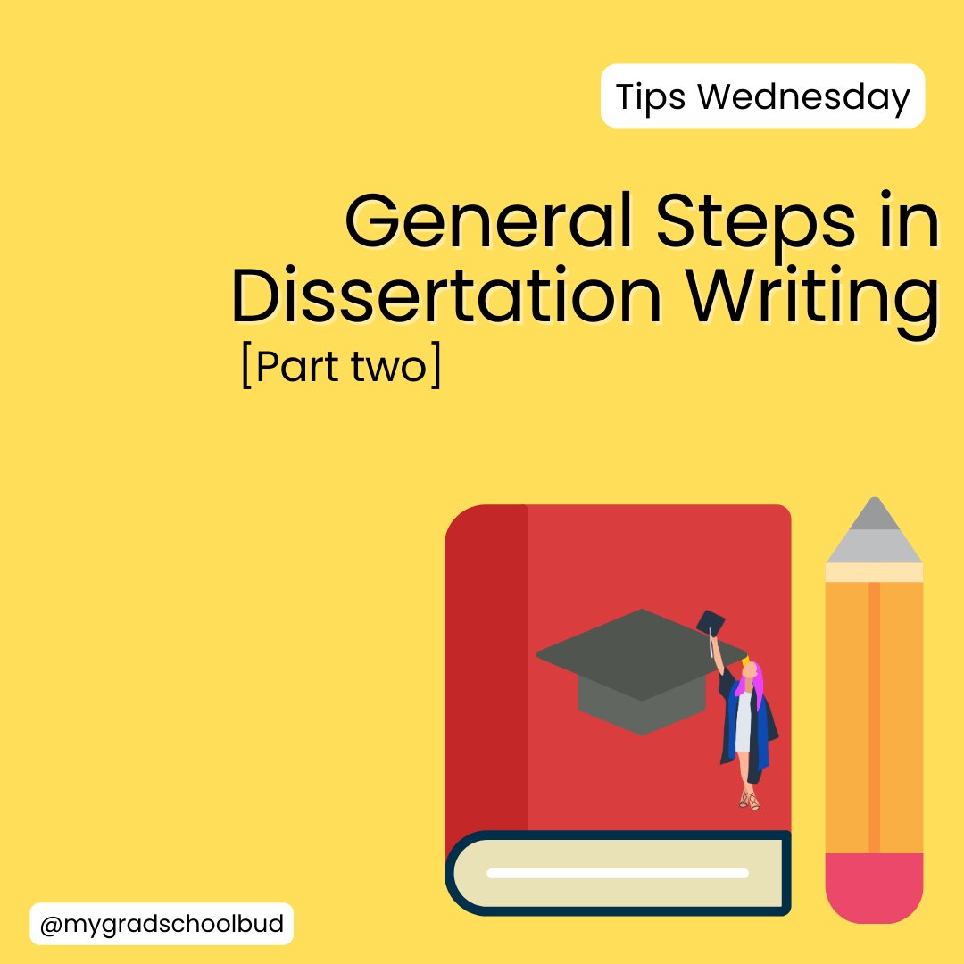 Part Two on essential steps for writing your dissertation.

Don't forget to follow us for more!

#mygradschoolbuddy #gradschooltips #dissertationwriting #researchtopic #phd #mastersdegree
