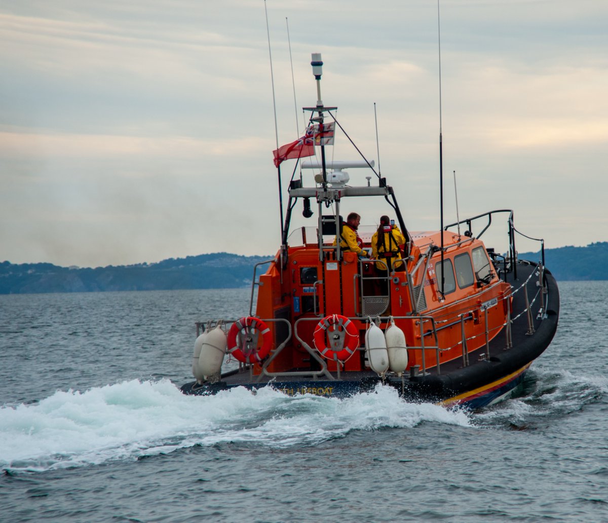 Exmouth RNLI volunteers will be launching their lifeboat(s) on exercise with RNLI around 6pm this evening. All exercises are conducted subject to operational exigencies Image : John Thorogood / RNLI #RNLI #lifeboats #rescue #exmouth #exmouthdevon