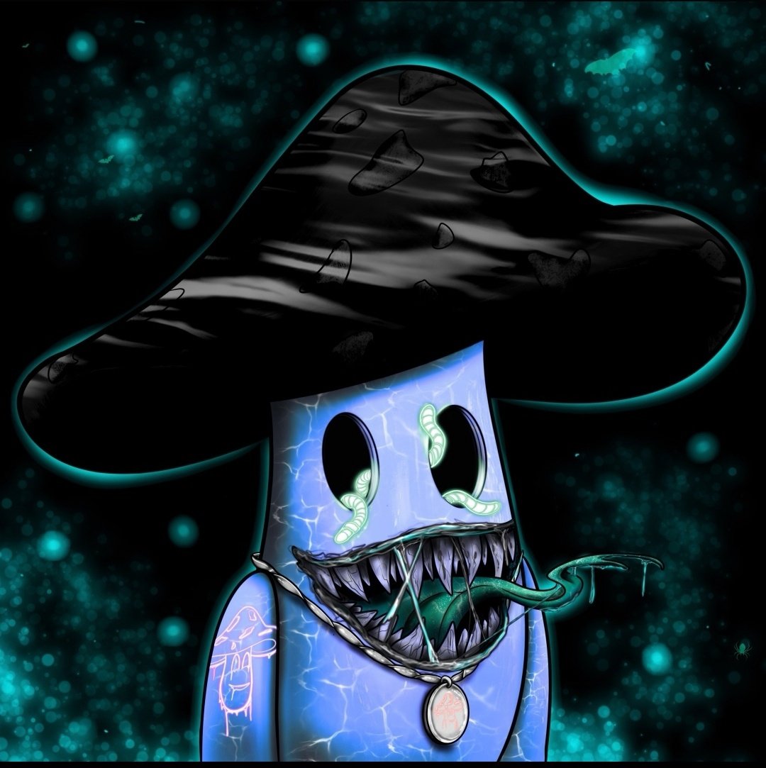 Goooood Morning #FungiFam 🍄☕

Looking like another beauty #WedneadayMorning today!!
A little chilly outside, but that's no biggie 🔥💖

If you were out #TrickOrTreating last night I hope you had a blast!!
👻 🎃
#FHC

Fungi High Club OG collection
Held by <a href="/ChitinNature/">🌳 Chitin Nature 🌳</a>