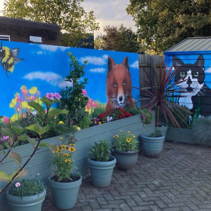 Working in the emergency services can be a stressful job and taking breaks is so important. Our #TeamLAS Charity + Wellbeing Team fund and support everything from welfare dog visits to tranquil garden spaces like the one at Walthamstow Ambulance Station #StressAwarenessDay