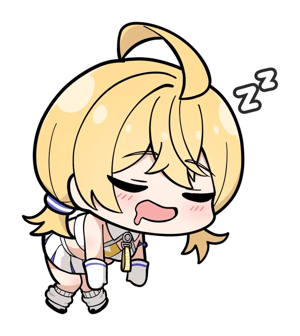 #ブルアカ  寝コトリ