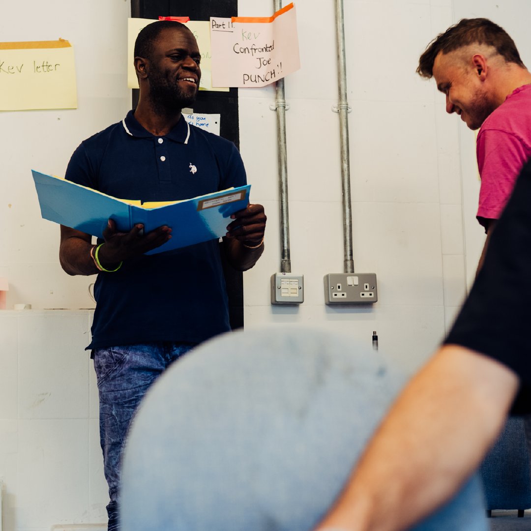 "Being at the <a href="/royalcourt/">Royal Court</a> made me feel truly blessed, #Imposter22 was a huge challenge, it truly made me learn &amp; grow as an actor. I saw that we can overcome &amp; achieve in this industry 🌟"

Dayo's always busy on stage and screen.