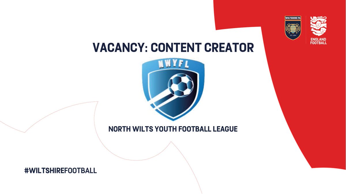 Wiltshire FA (@wiltscountyfa) on Twitter photo 👀VOLUNTEER VACANCY <a href="/nwyfleague/">North Wilts League</a> is looking for a Content Creator
✅Can you create engaging content for social media?
Run by volunteers, the league continues to provide children with a safe & fun football environment
👉wiltshirefa.com/news/2023/nov/…
#WiltshireFootball 👀VOLUNTEER VACANCY <a href="/nwyfleague/">North Wilts League</a> is looking for a Content Creator
✅Can you create engaging content for social media?
Run by volunteers, the league continues to provide children with a safe & fun football environment
👉wiltshirefa.com/news/2023/nov/…
#WiltshireFootball