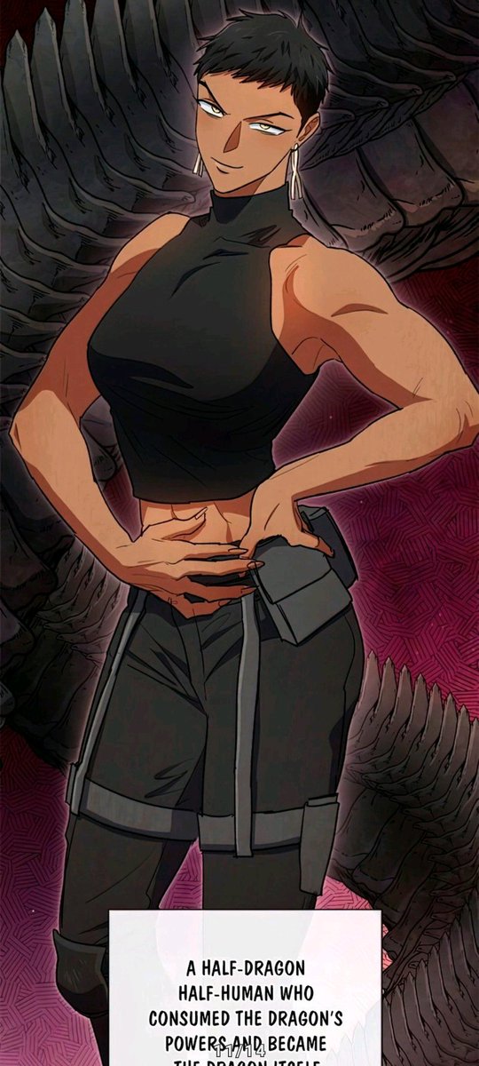 Muscular woman of the day is Riette Luire from The S-Classes That I Raised
