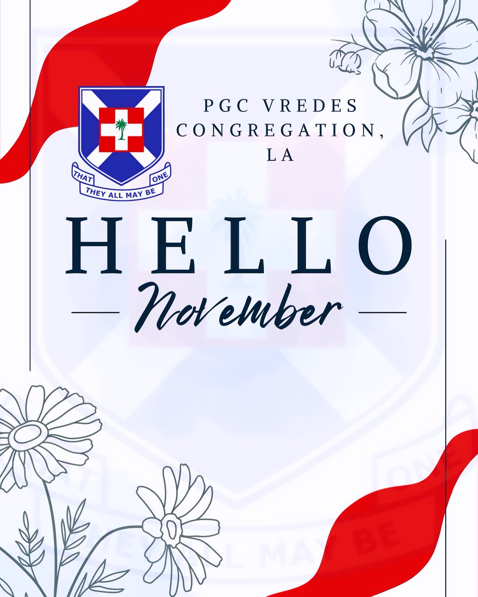 LaVredes's tweet photo. 🍂🍁 Hello November! May this new month bring you fresh opportunities, joyful moments, and success in all your endeavors. Embrace the beauty of autumn and make the most of this chapter in your life. Happy New Month! #NewMonthWishes #lavredesypg #vredescongregation #YPG #lavredes https://t.co/LAIMyq3JsF