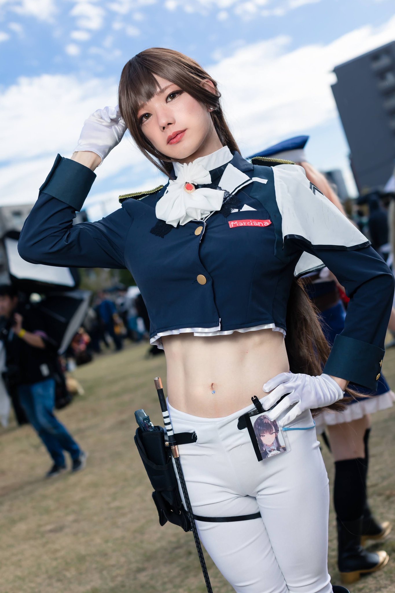 勝利の女神NIKKE ニケ　マルチャーナ　コスプレ Amazon.co.jp: 勝利の女神 NIKKE マルチャーナ Marciana