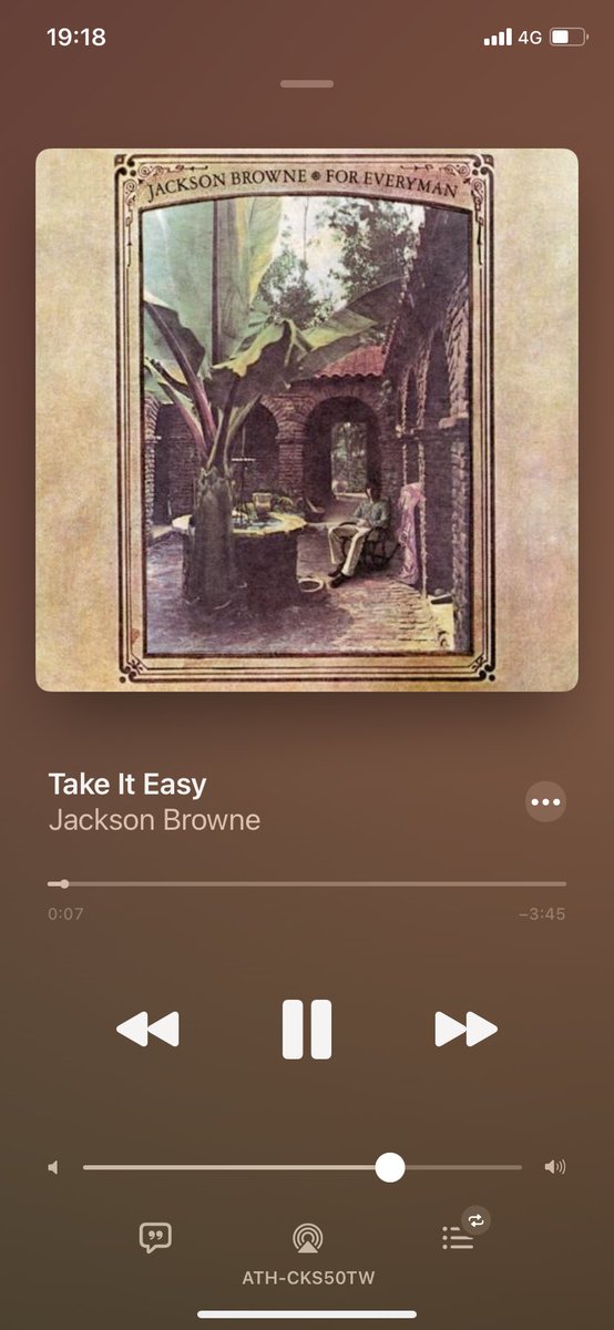 #NowPIaying 
#JacksonBrowne
#ForEveryman