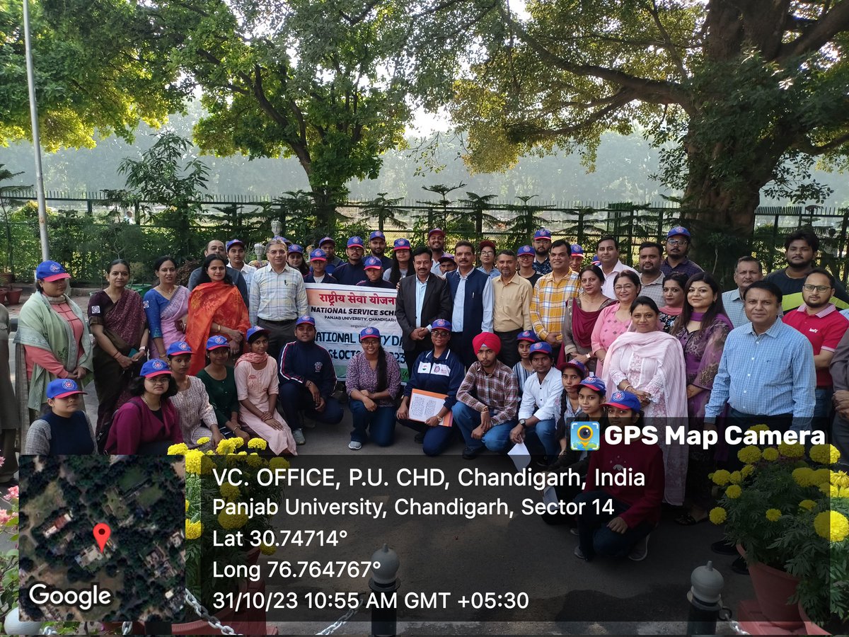 NSS_PU_chd's tweet photo. राष्ट्री की एकता और अखंडता के लिए तत्पर राष्ट्रीय सेवा योजना पंजाब विश्वविद्यालय ने मनाया राष्ट्रीय एकता दिवस कुलपति ने दिलाई शपथ 
@_NSSIndia @NssChandigarh @YASMinistry #unityday #NSS @OfficialPU #MeraYuvaBharat https://t.co/ZTK5qVOIPo