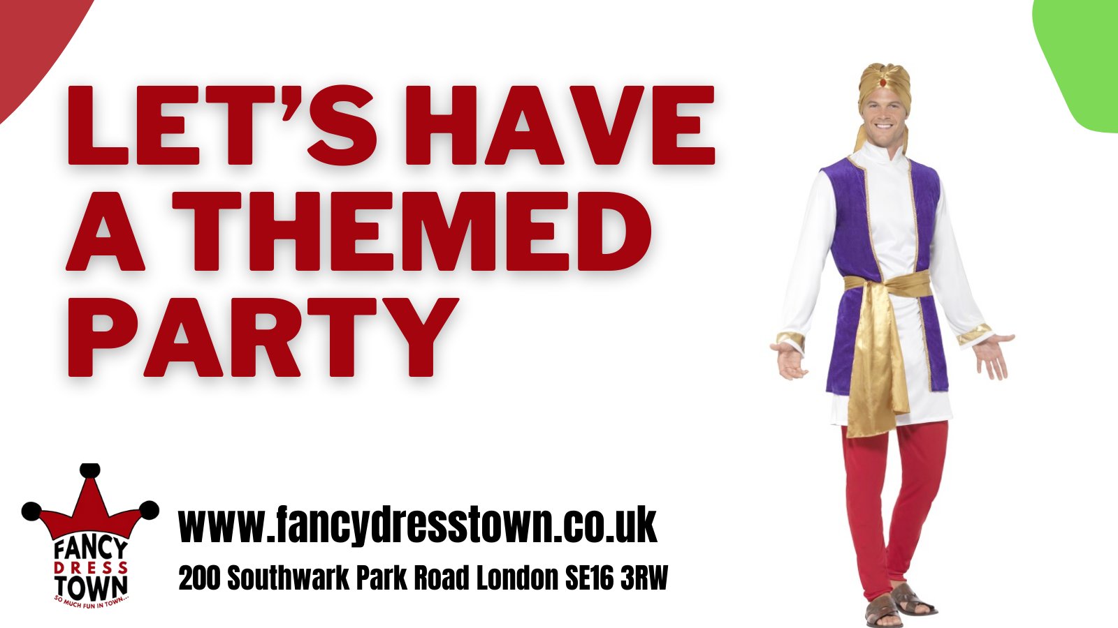 Lets party deals fancy dress