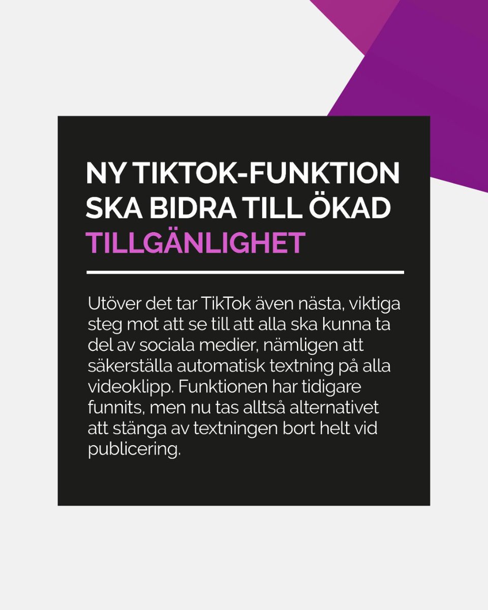 DIGI-NEWS! Detta har hänt på sociala medier under oktober:

💸 Är gratis-tiden för Meta över?
🔍 Konkurrensen mellan TikTok och YouTube hårdnar
💬 Instagram lanserar nytt flöde och ny funktion