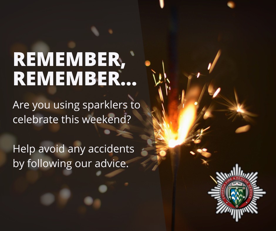 Please follow our advice on using sparklers safely this Bonfire Night. cumbriafire.gov.uk/bonfire-night-…