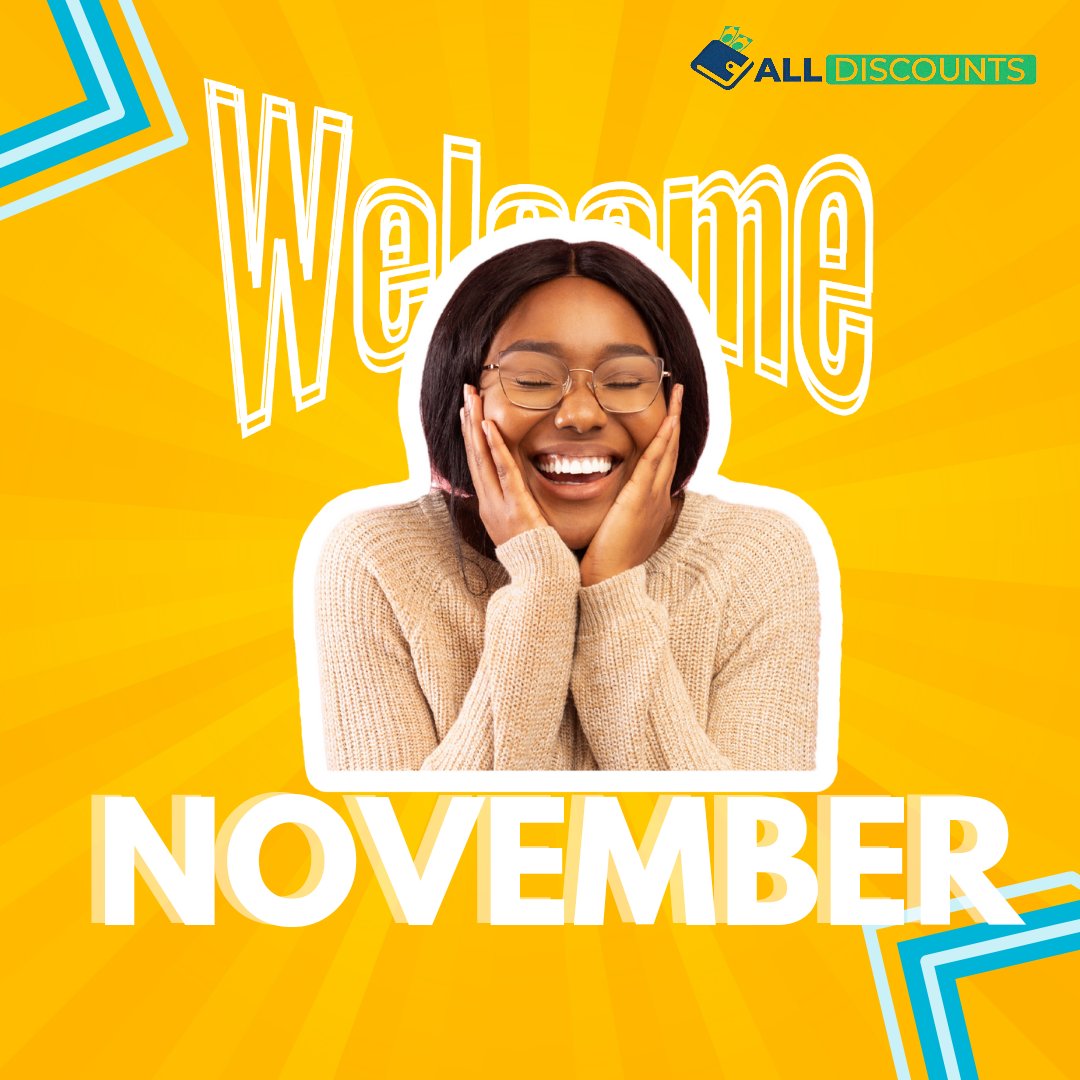 AlldiscountsN's tweet photo. 🎉 Happy New Month! 📅 As we step into November, may it be filled with joy and success! 🌟 Remember, for swift and reliable courier services, we're here for you. 🚚 Don't hesitate to contact us and experience the best in the business. #deliveryserviceslagos #dispatchservices https://t.co/dlvqF1jOjX