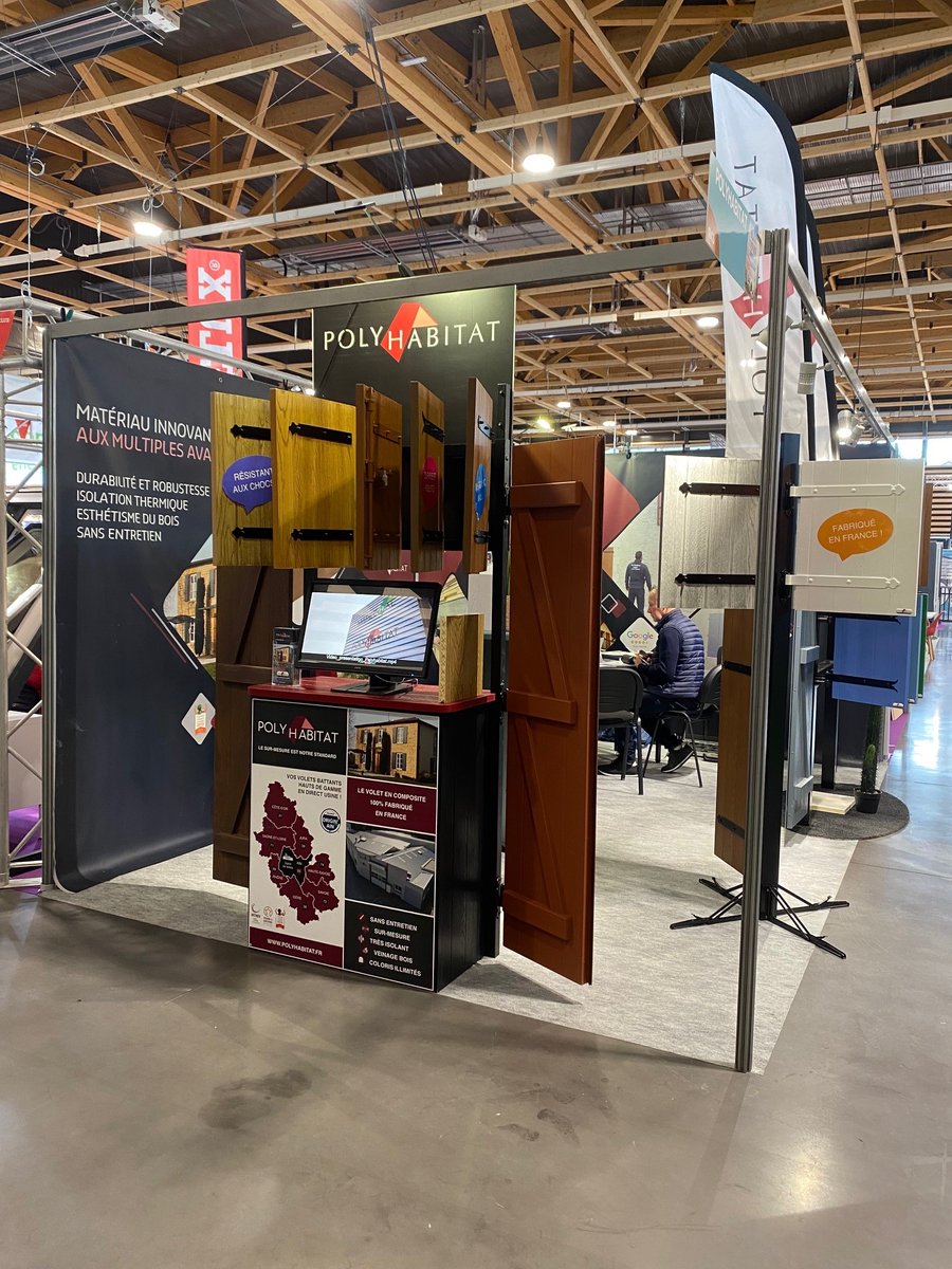 polyhabitat_'s tweet photo. 💁‍♂️ Retrouvez nous du 1er au 5 novembre sur le Salon Mieux Vivre Expo à Rochexpo - Parc des Expositions de la Haute-Savoie !
😊 Nos volets isolants, imitation bois et sans entretien seront présents HALL A stand R43!

Une envie ? Un projet ? Des questions ? Nous vous attendons ! 😉 https://t.co/8OnvLBSCcm