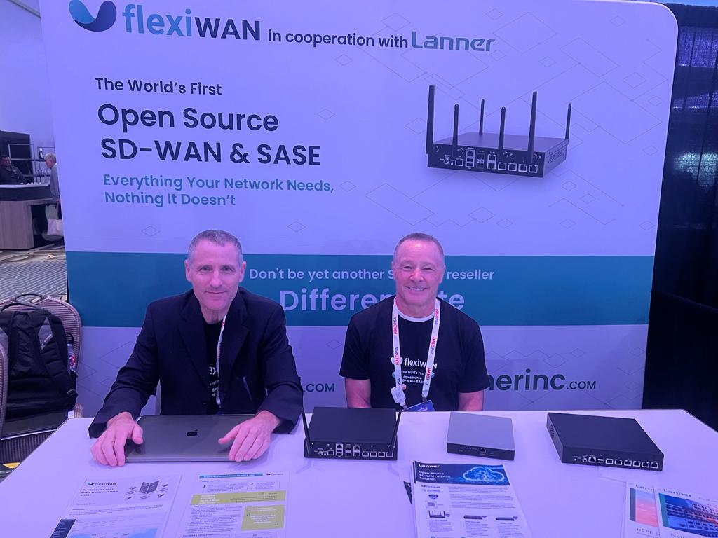 We are at @MSP_Summit booth 432 together with @Lanner, come visit us and learn about flexiWAN! #SDWAN #SASE #opensource