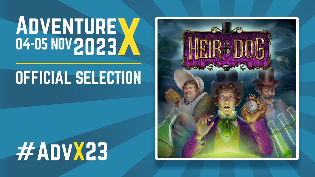 So excited to be able to reveal my new demo at <a href="/AdvXConf/">AdventureX</a> this weekend!
Not only that, but I'll also be part of a panel chatting with <a href="/tonywarriner/">Tony Warriner - UrbX Warriors Kickstarter NOW</a> <a href="/WadjetEyeGames/">Dave Gilbert</a> <a href="/cavemonsters/">Lord Winklebottom Investigates 🦒</a> and <a href="/SeoirseD/">Seoirse Dunbar</a> 🤩
#AdvX23