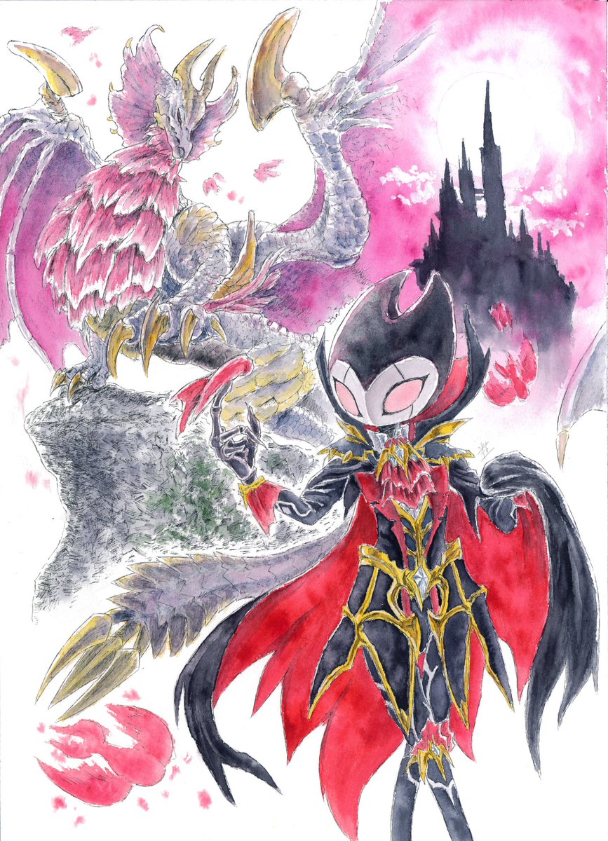 🍷朱と緋に染むる夜宴🦇
(HK × MHSB crossover)