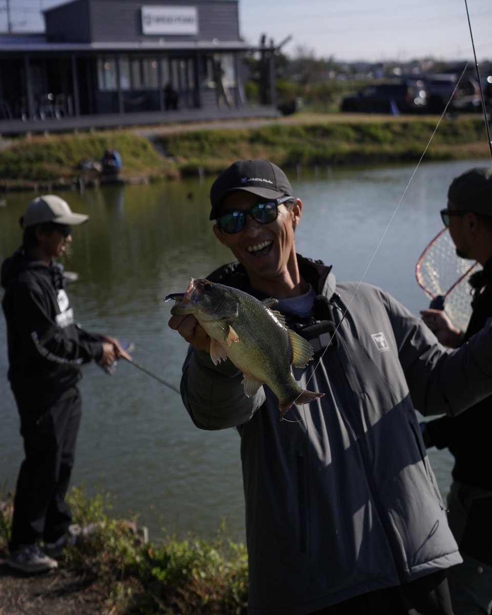 ジャッカルプロスタッフの皆様ありがとうございました！

@ma_mo_s @TakuyaBASSBABA @TranpoMizuno 

#brgdpond #BassFishingTrainingField
#bassbrigade #bassbrigadejapan #brgd 
#bassfishing #blackbass #blackbassfishing #ブリゲードポンド #ブラックバス #管理釣り場 #群馬県 #前橋市