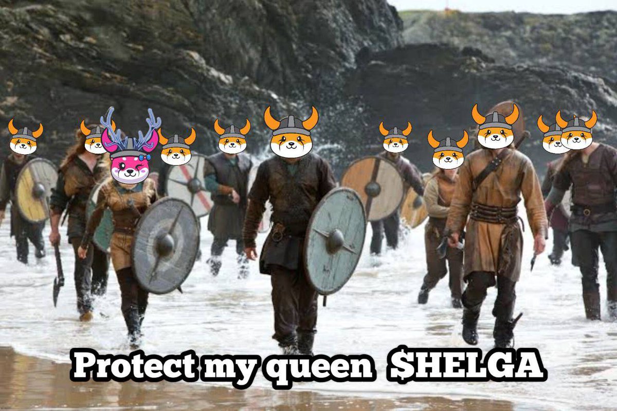 mdloong's tweet photo. @ChinaPumpWXC @ChadCaff Good morning 🌞 from $floki family and protect the queen $helga ❤️ https://t.co/q1lhIJHE2U