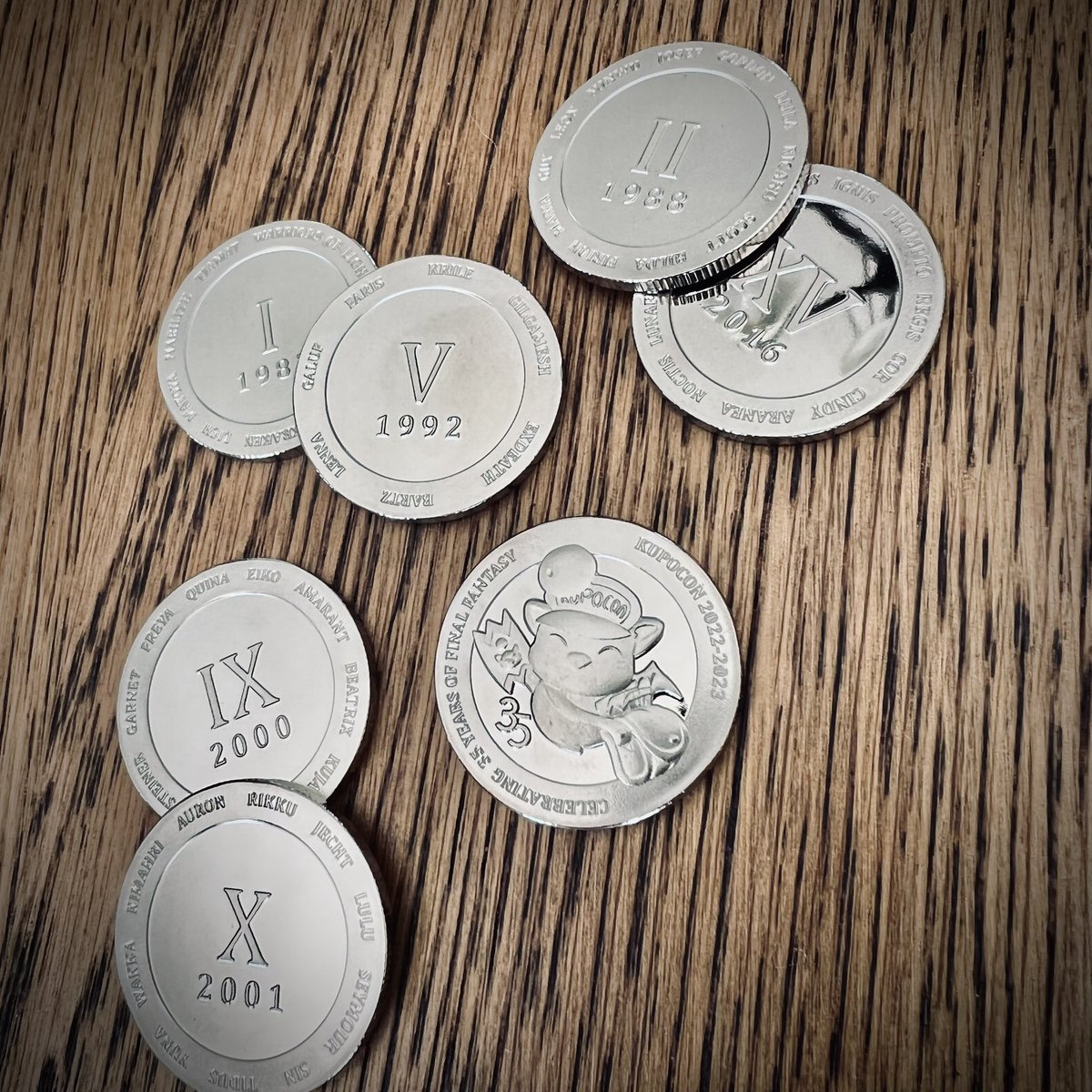 KupoConEN's tweet image. We’re giving away some KupoCon commemorative coins that celebrate the FF series. 

For a chance to win, simply quote the post and tell us which game in the main series is your favourite!

Winners selected in 24 hours ⏰