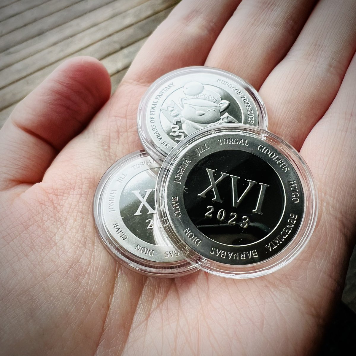 KupoConEN's tweet image. We’re giving away some KupoCon commemorative coins that celebrate the FF series. 

For a chance to win, simply quote the post and tell us which game in the main series is your favourite!

Winners selected in 24 hours ⏰