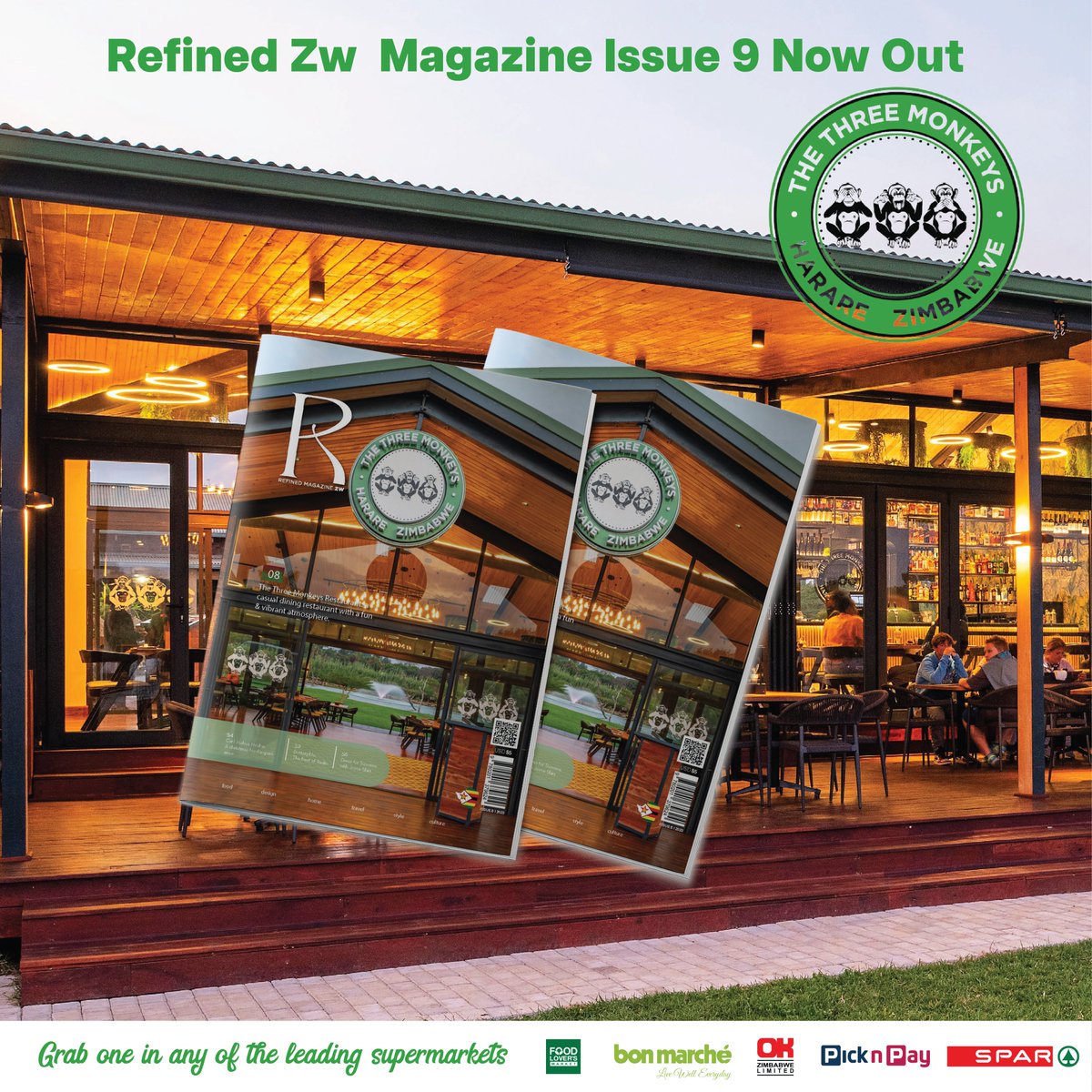 RefinedMagZim's tweet photo. Refined Zw Magazine Issue 9Now Out !!!
Grab a copy in one of the leading supermarkets.
Follow the below link for a free read: https://t.co/86hsLweqzv 
@Chef_Tkay @Happie_Mu @FaffieManhuhwa @hatiperi_wacho @magic_wacho @yahya_goodvibes @__vigie @iMisred #fyp @antomukuwa https://t.co/6Yl1OYTNZQ