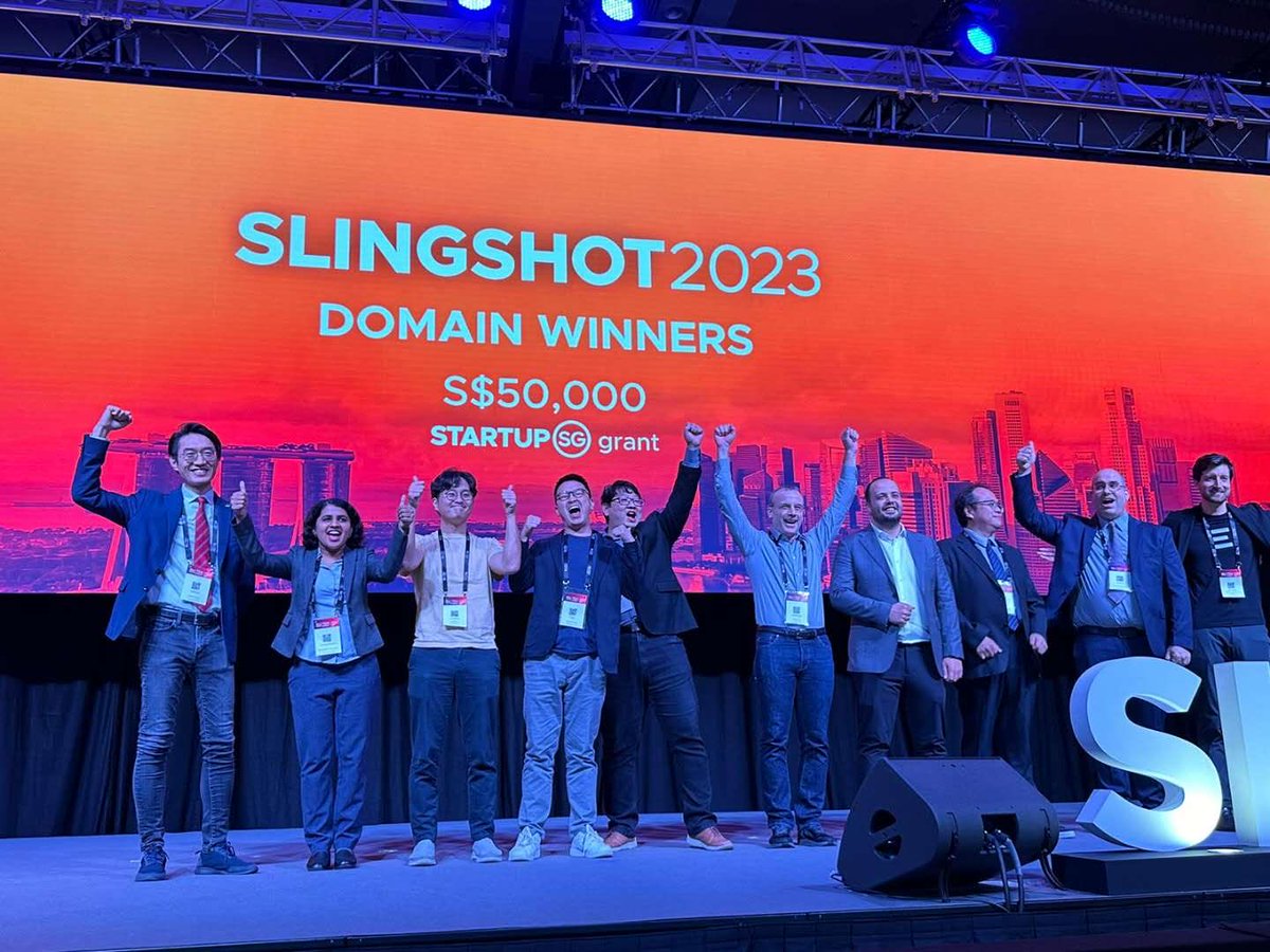 Absolute honor for @MetaTrust_ to be named one of just 10 #SLINGSHOT2023 Domain Winners out of 5000+ applicants from over 150 countries. 🙌🙌🙌
Thank you @SwitchSingapore for the 50k SGD grant to further our work securing next-gen tech globally.🎉🎉🎉
#MetaTrust #Slingshot #Web3